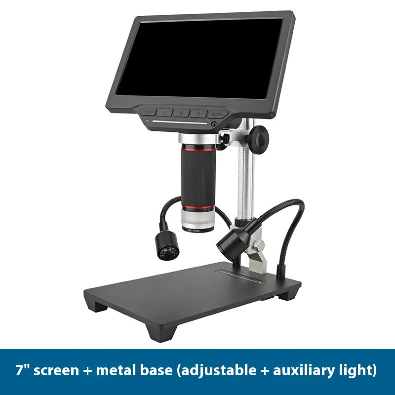 Magnifier with Screen Measuring 16 Million Electron Microscopes with LED Lights