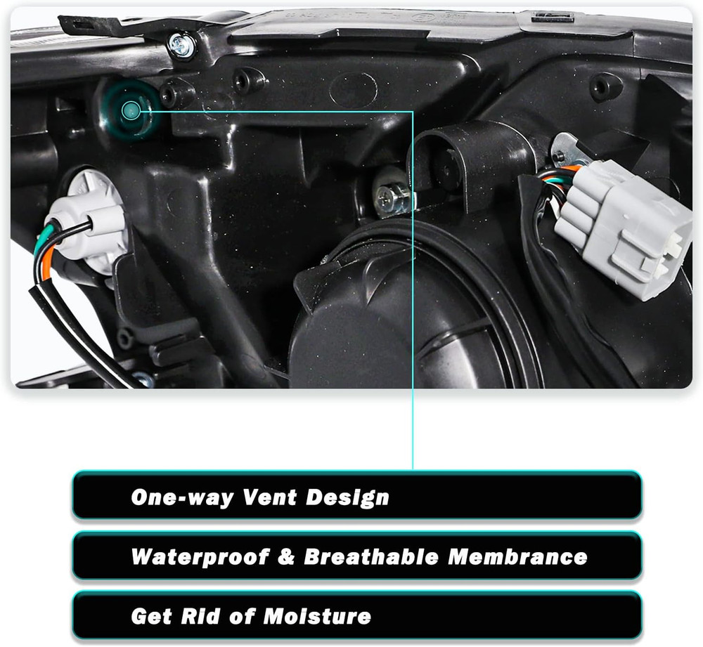 Projector Headlight Assembly Replacement for 2008-2011 Subaru Impreza Outback Sp