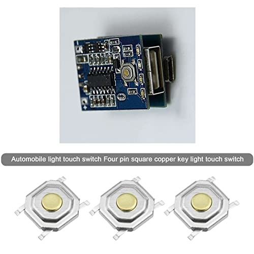 20PCS Micro Switch Tactile Push Button Switch Compatible with 3C B6 Car