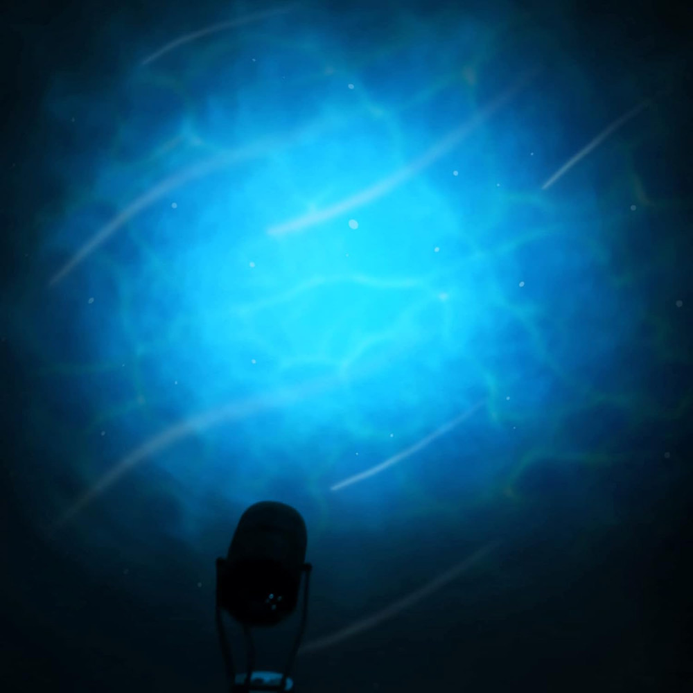 6 Pcs Water Effect Projector Light Winter LED Ocean Wave Projector Water Wave Ef