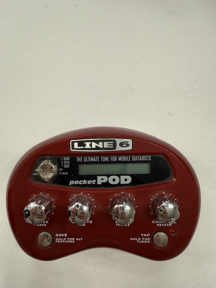 Line 6 Pocket Pod Mini Amp Modeler Multi Effects Processor