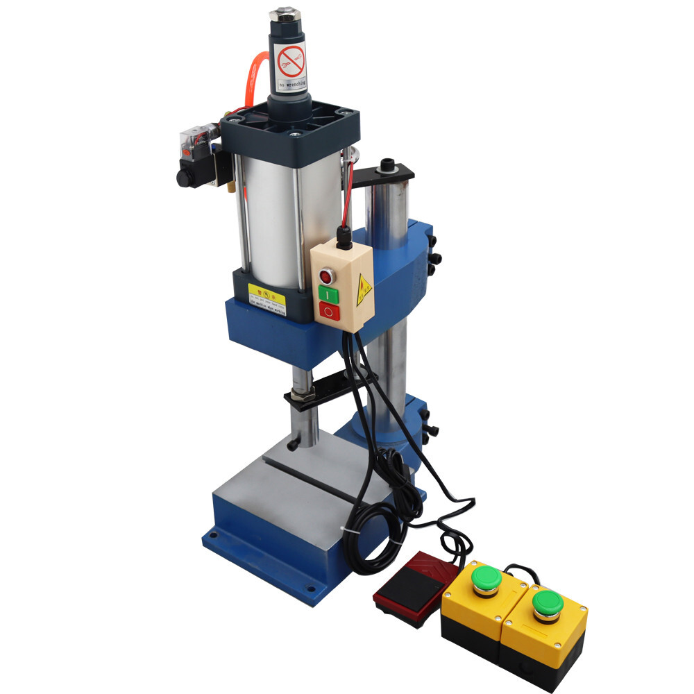 110V 1100Lb/500kg Vertical Pneumatic Punch Machine WITHOUT Display Controller