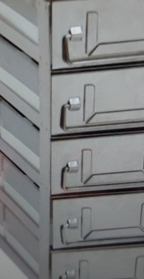 Upright Freezer Drawer Racks For 3" Boxes, UFD-472