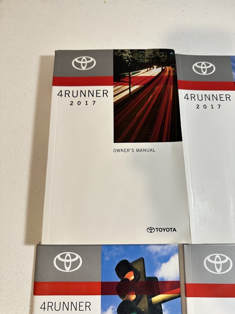 2017 Toyota 4Runner Owner's Manuals Set