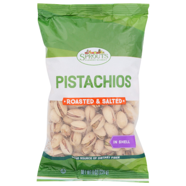 2 Pack - Sprouts Roasted Salted Pistachios In Shell 8 oz