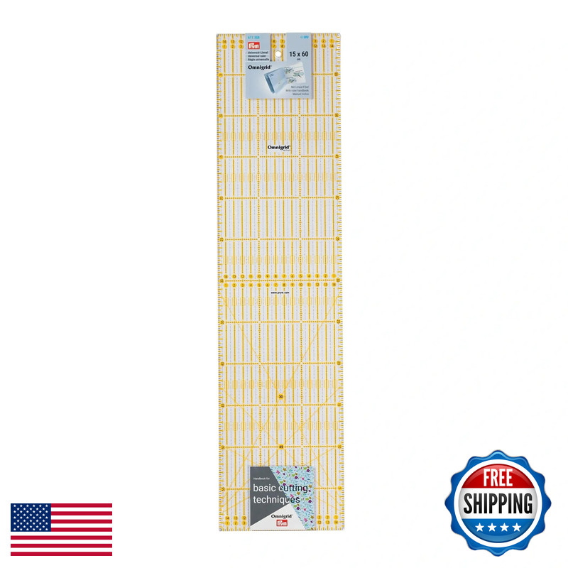 Prym Omnigrid Universal Ruler Cm Scale 15 X 60 611308