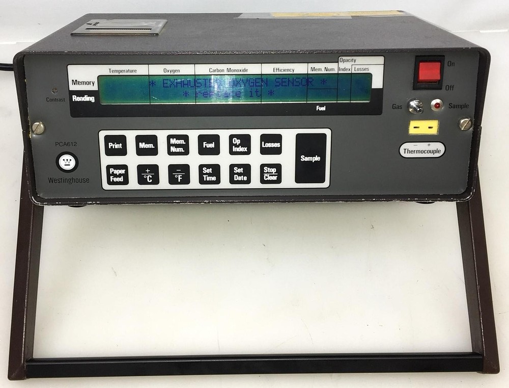 Westinghouse PCA-612 Portable Combustion Analyzer