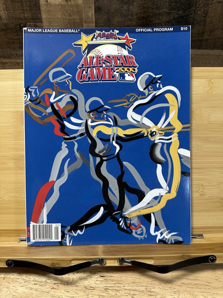 2000 Major League Baseball All Star Game Program From Turner Field