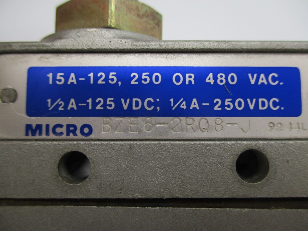 MICRO SWITCH BZE6-2RQ8-J (GREY) UNMP