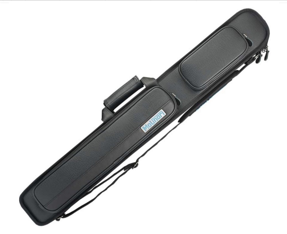 MOLINARI CUE CASE SOFT 2 X4 * BLACK