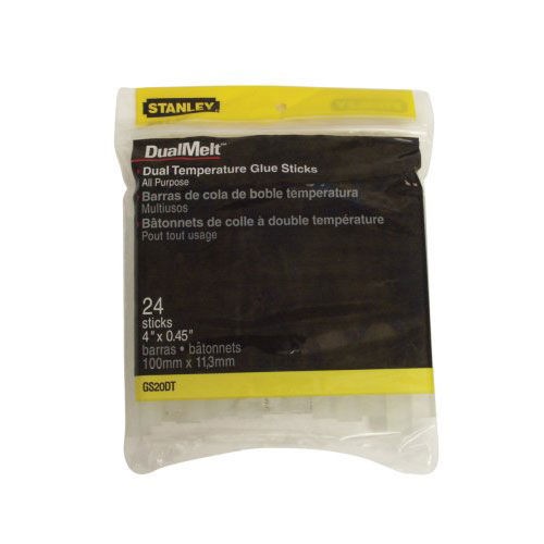 Stanley GS20DT DualMelt Glue Sticks 4" 24 Pack