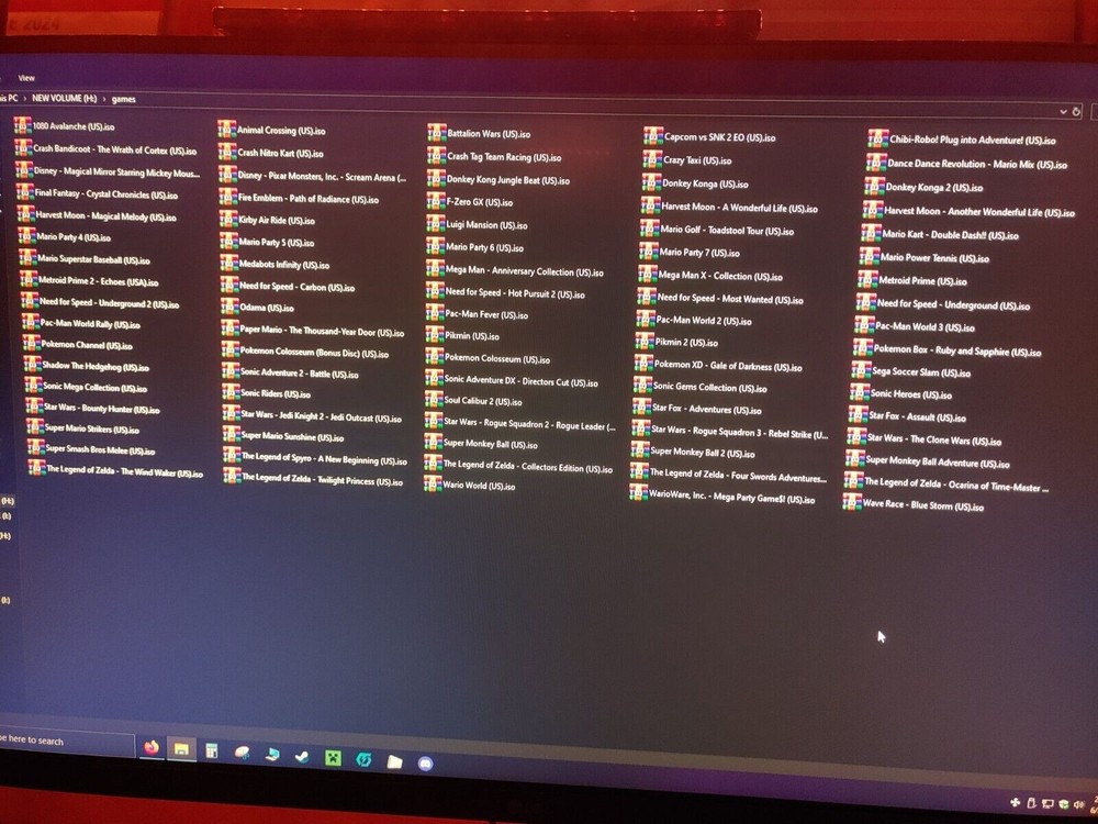 Nintendo Wii Game Console Bundle 100+ Games