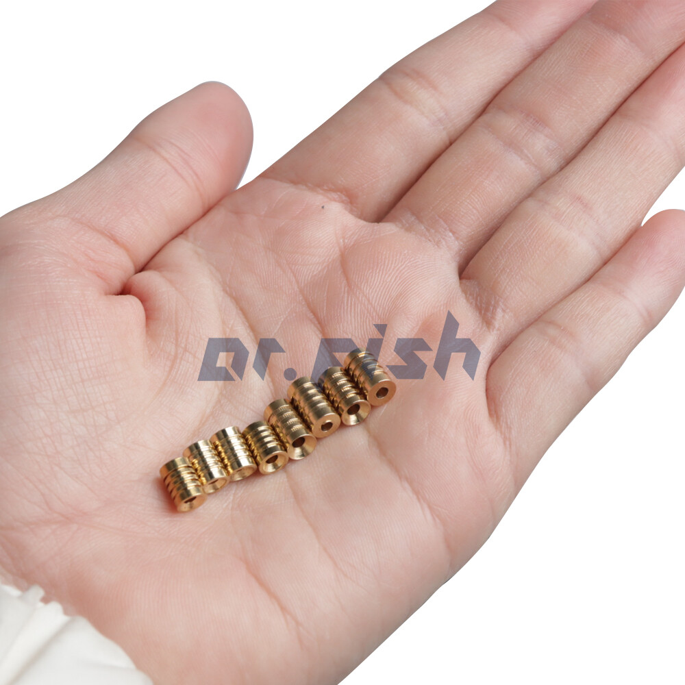 30 Spinnerbait Bodies Cylinder shaped Rooster Tail spinners Making Accessories