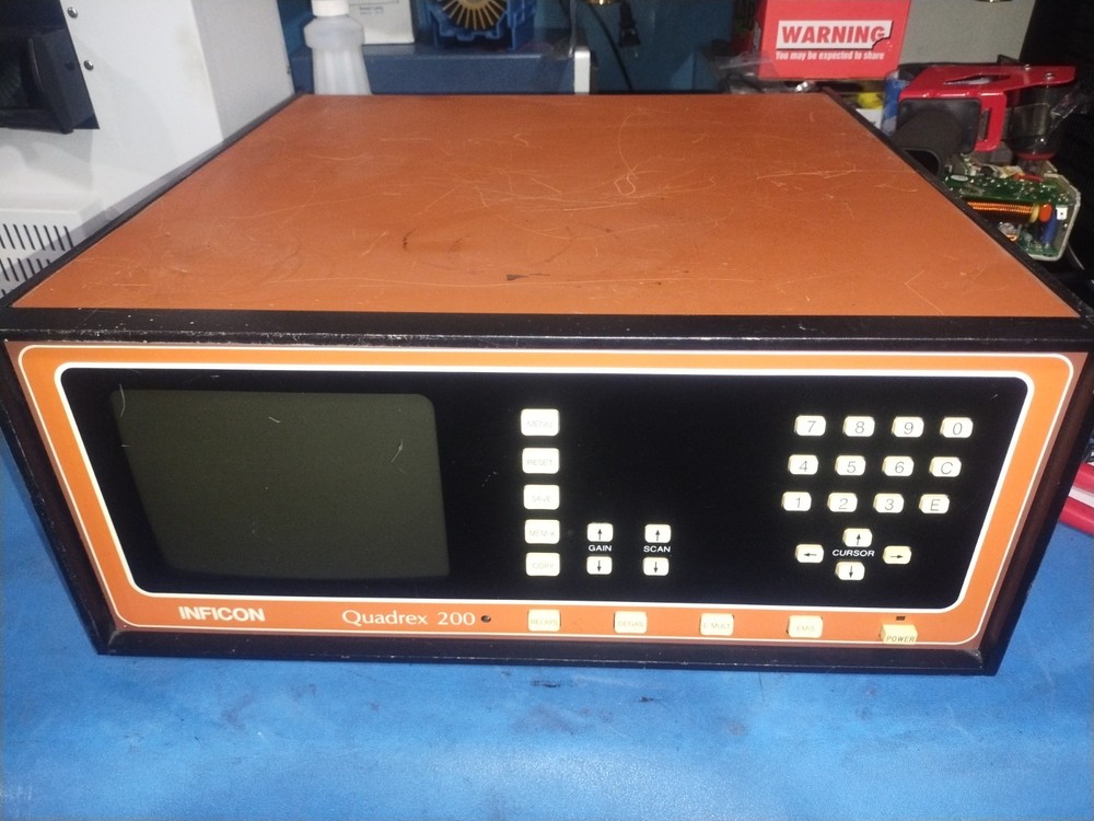 Leybold Inficon Quadrex 200 Residual Gas Analyzer Controller