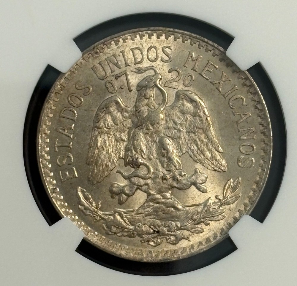 Mexico 1943-M 50 Centavos NGC MS-67