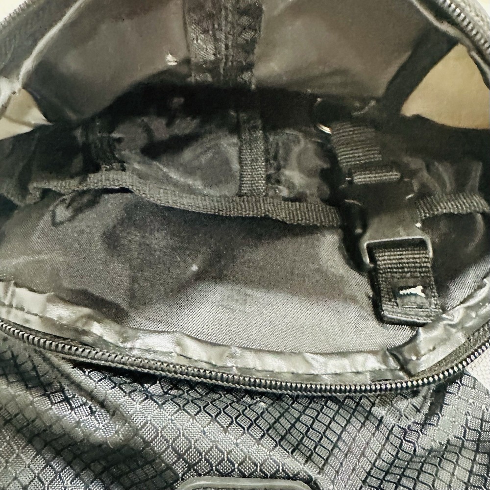 Vintage GreatLand Black Grey Camping Hiking Backpack Outdoors EUC
