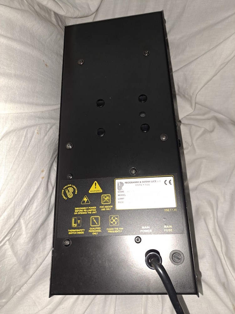 Rolling Scan Programmi Sistemi Luce (PSL) Effect Light Omnisistem RARE!