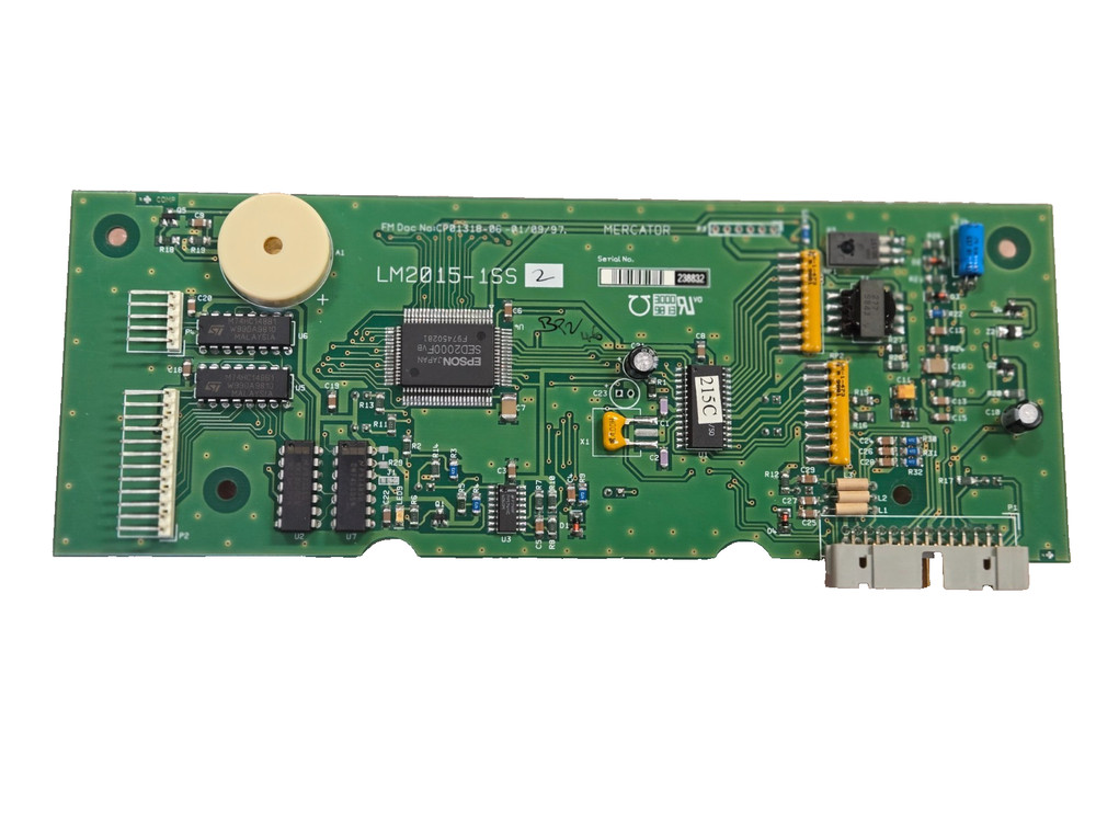 Mercator LM2015-1SS Display/Control PCB for LOMA IQ Metal Detection Systems