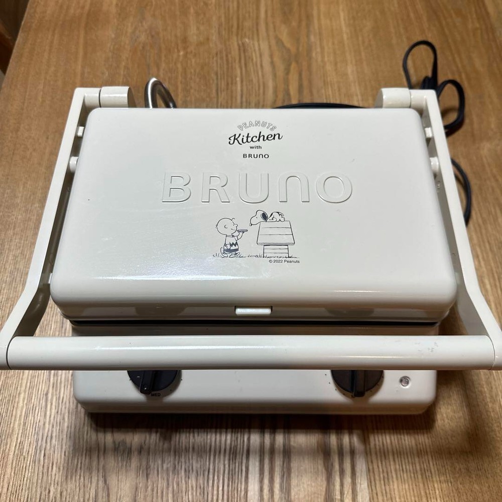 BRUNO Hot Sand Maker Snoopy PEANUTS Grilled sandwich double toaster