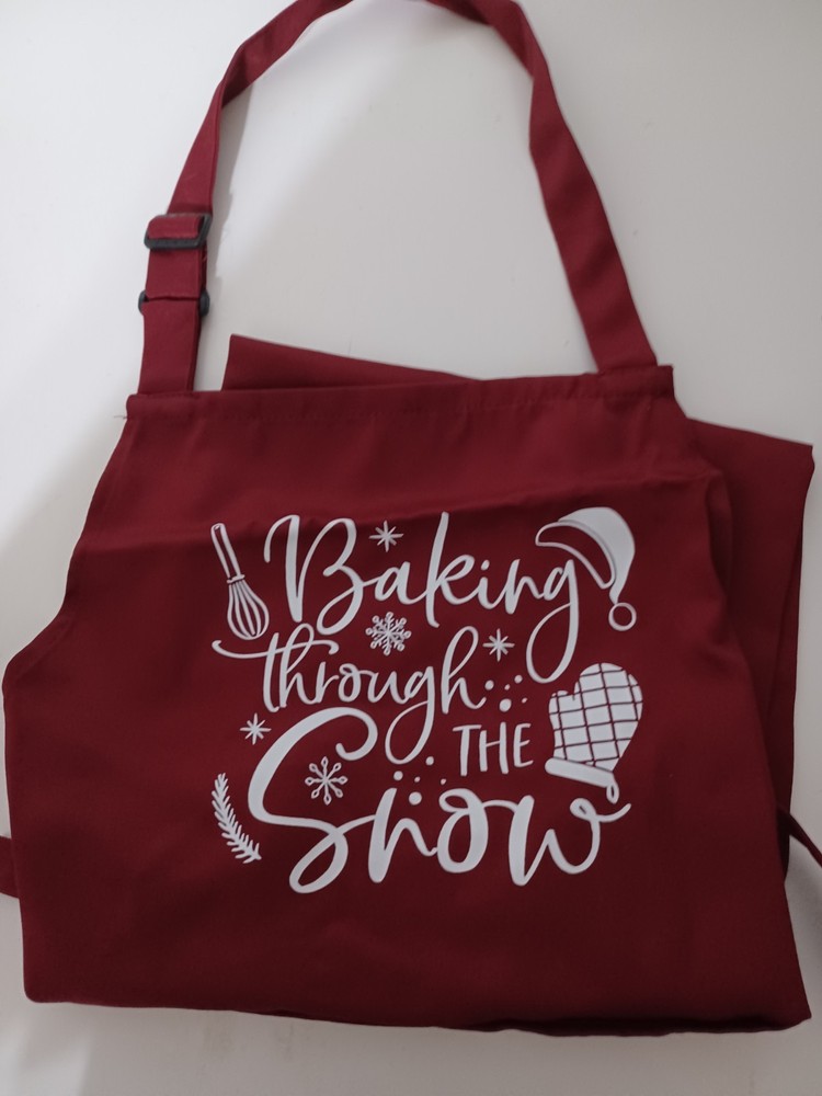 Baking Through The SNOW apron