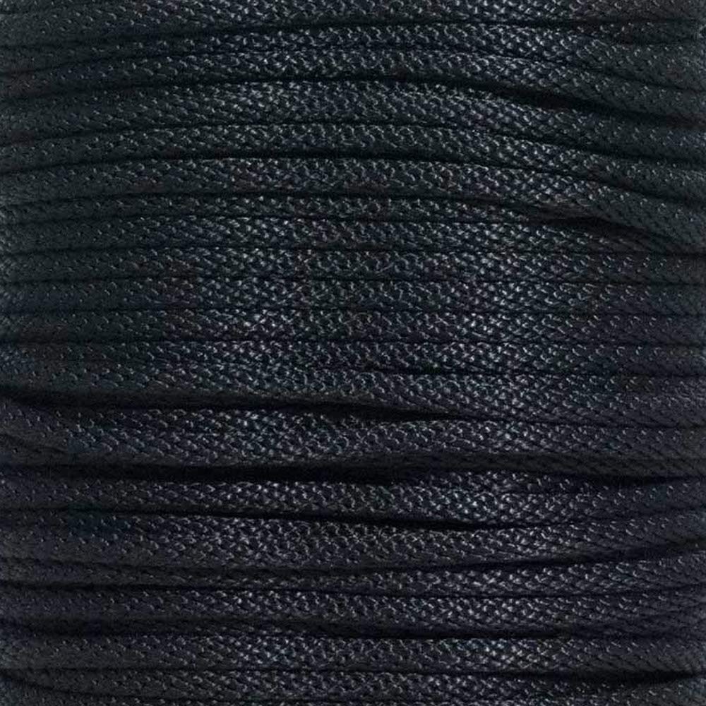 Solid Braid Nylon Rope 1/8 Inch x 10 Feet Black