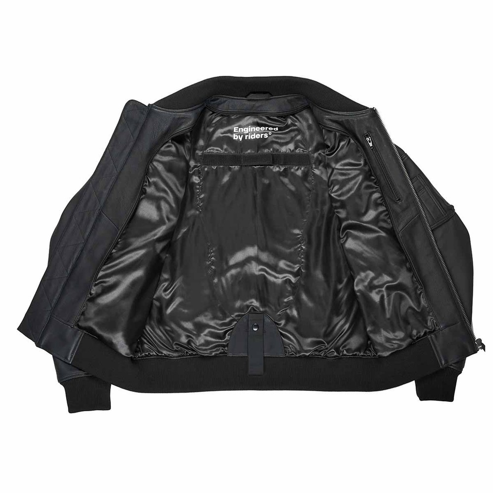 Pando Moto Falcon Aviator Jacket - Black