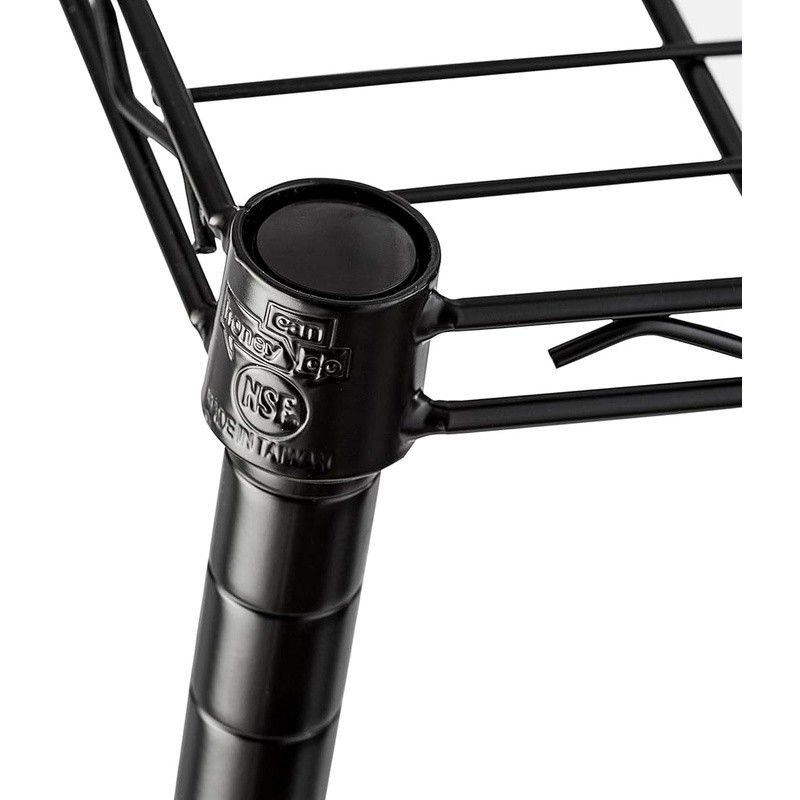 3-Tier Heavy Duty Steel Shelving Unit Adjustable Rust-Resistant Storage Solution