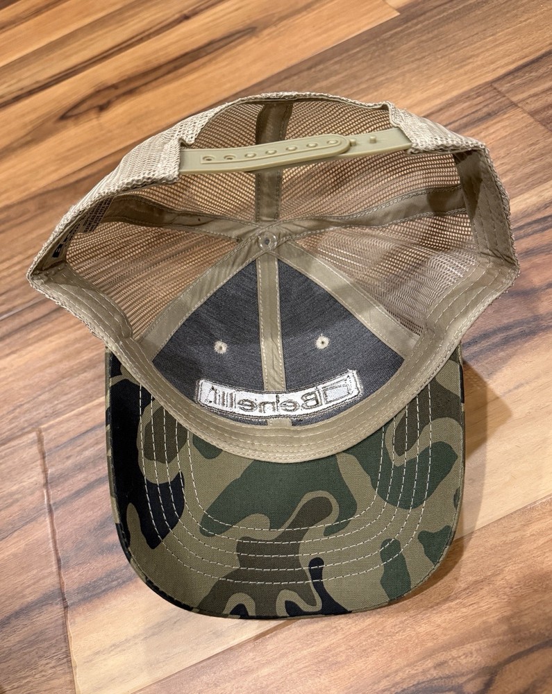 Benelli Camouflage Mesh Adjustable Ball Cap Snapback
