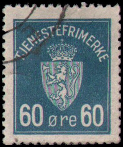 Norway #O1-O7 set Used