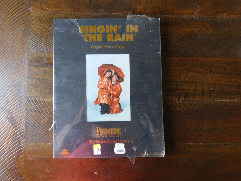 SINGIN' IN THE RAIN THE MOVIE SCRIPT FROM THE MOVIE SCRIPT LIBRARY