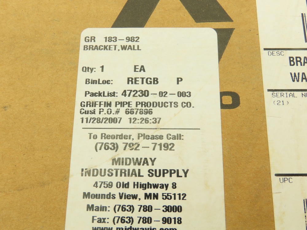 Graco 183-982 Wall Bracket-OEM