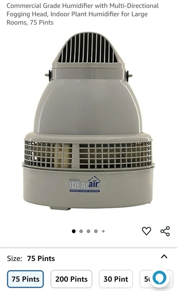 Commercial Humidifier, 75 Pint