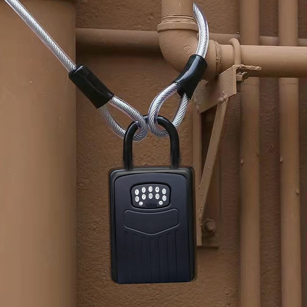 Smart Digital Lock Box for Key, APP Control Bluetooth Wireless Key Lock Box W...