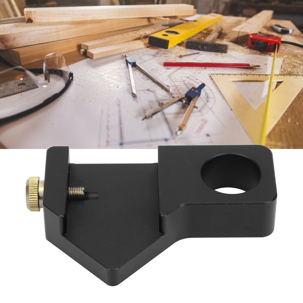 Woodworking Ruler Positioning Adjuster Efficient Tool For Carpenter Aluminum All