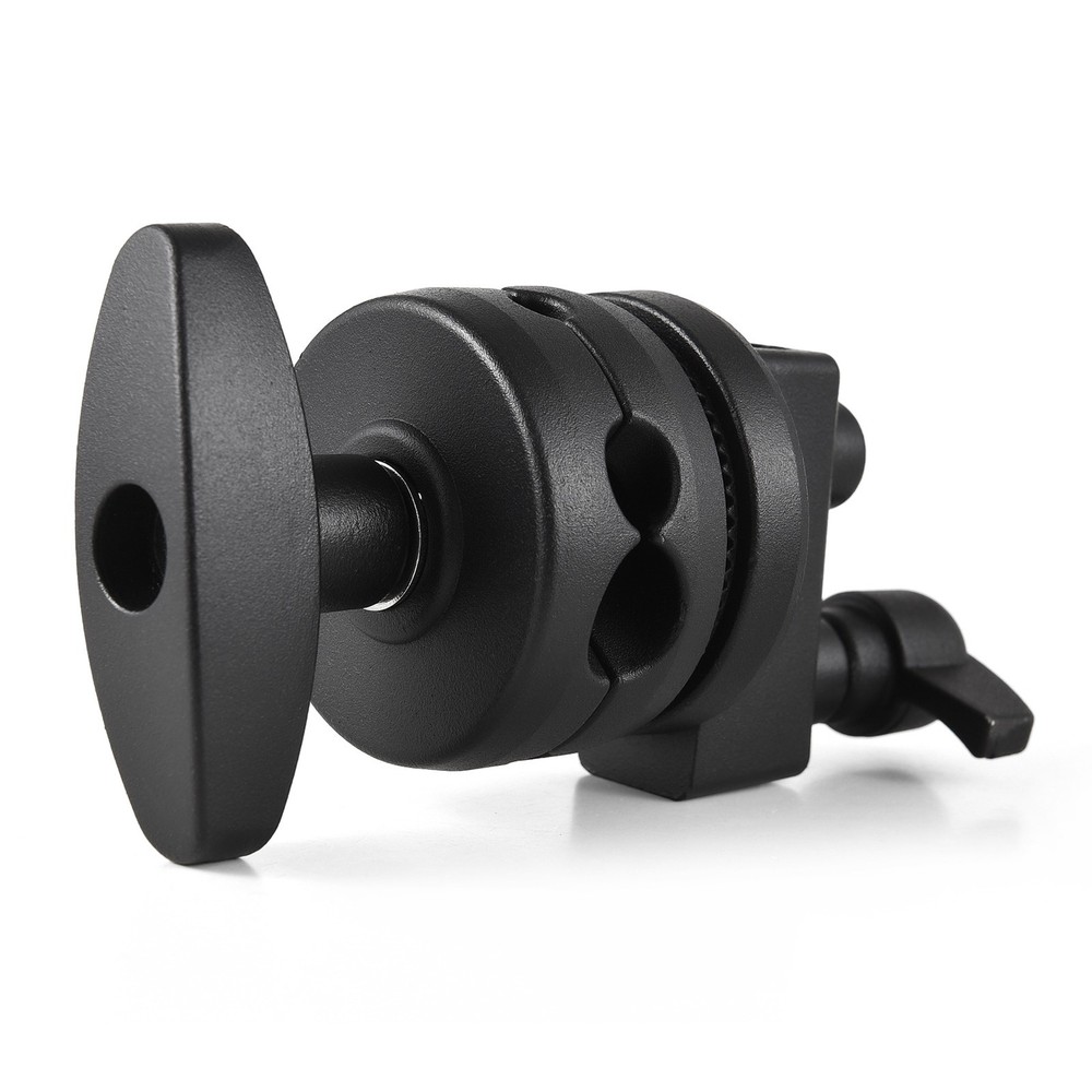 Multi-Functional Light Stand Mounting Adapter Heavy Duty Head Holder Grip