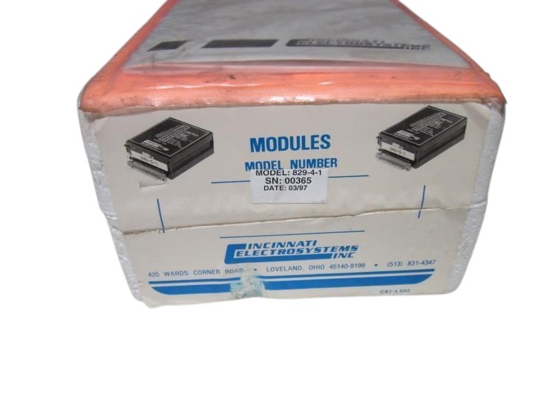 CINCINNATI ELECTROSYSTEMS 829-4-1 DIGIT SWITCH COUNTER NSMP
