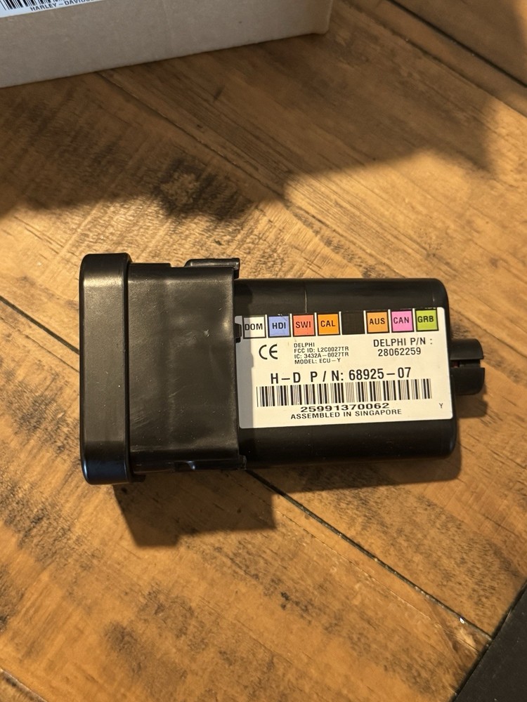 Harley Davidson Smart Security System Module No Fob, Only What is Pictured