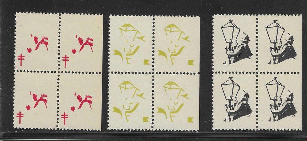 BERMUDA    1946 X SEALS PROGRESSIVE COLOR PROOFS            MINT NEVER HINGED