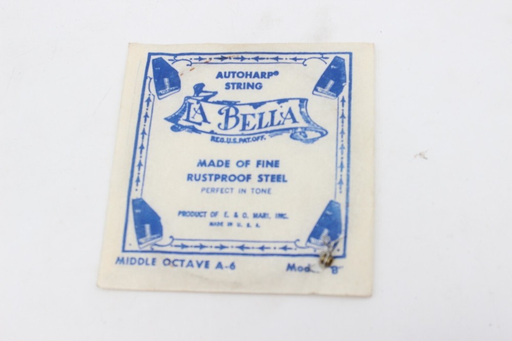 Vintage Single La Bella AutoHarp String - Middle Octave B