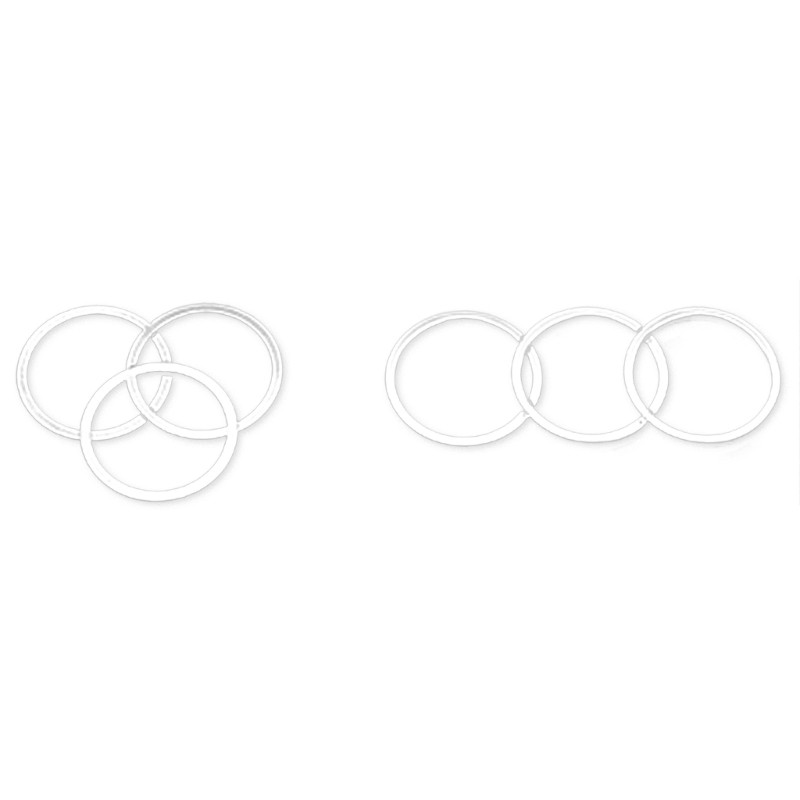 Sealing Bicycles Fork Headset Spacers Bike Fork Adjustment Shims Headset Spacers