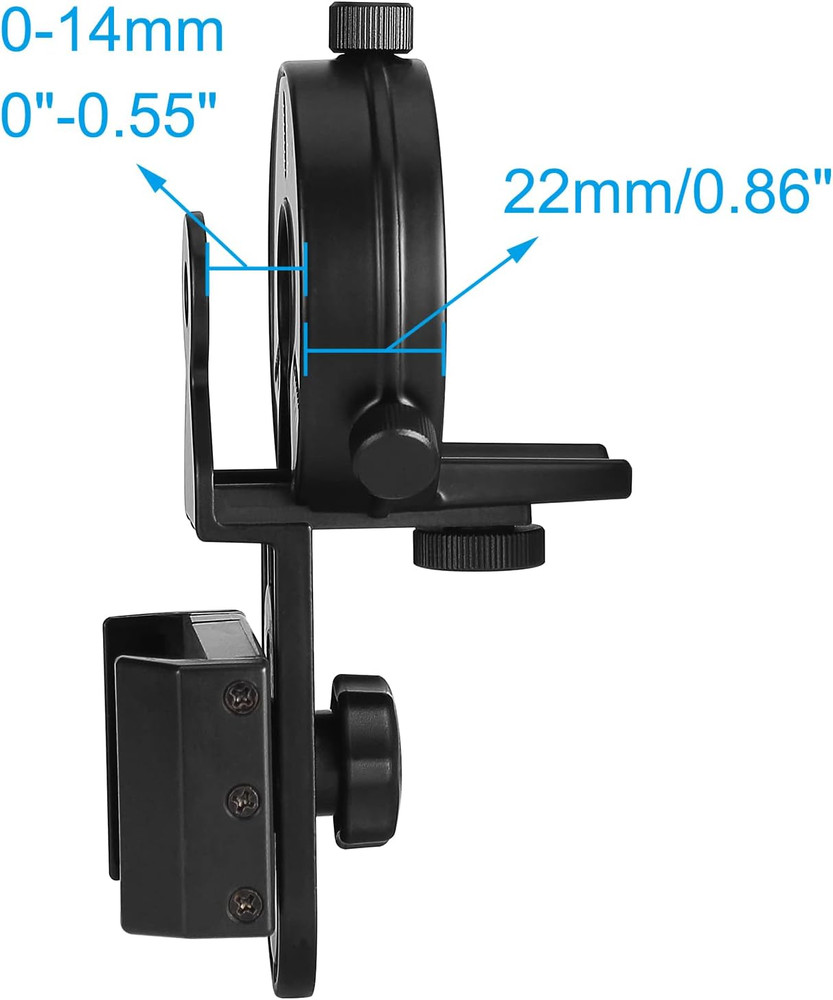 Upgrade Smartphone Scope Adapter Spotting Scope Phone Adapter - Precision Metal