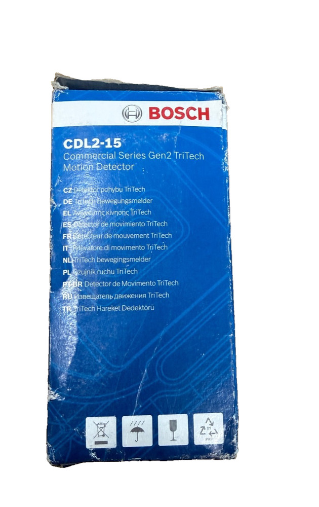 Bosch CDL2-15 TriTech MOTION DETECTOR