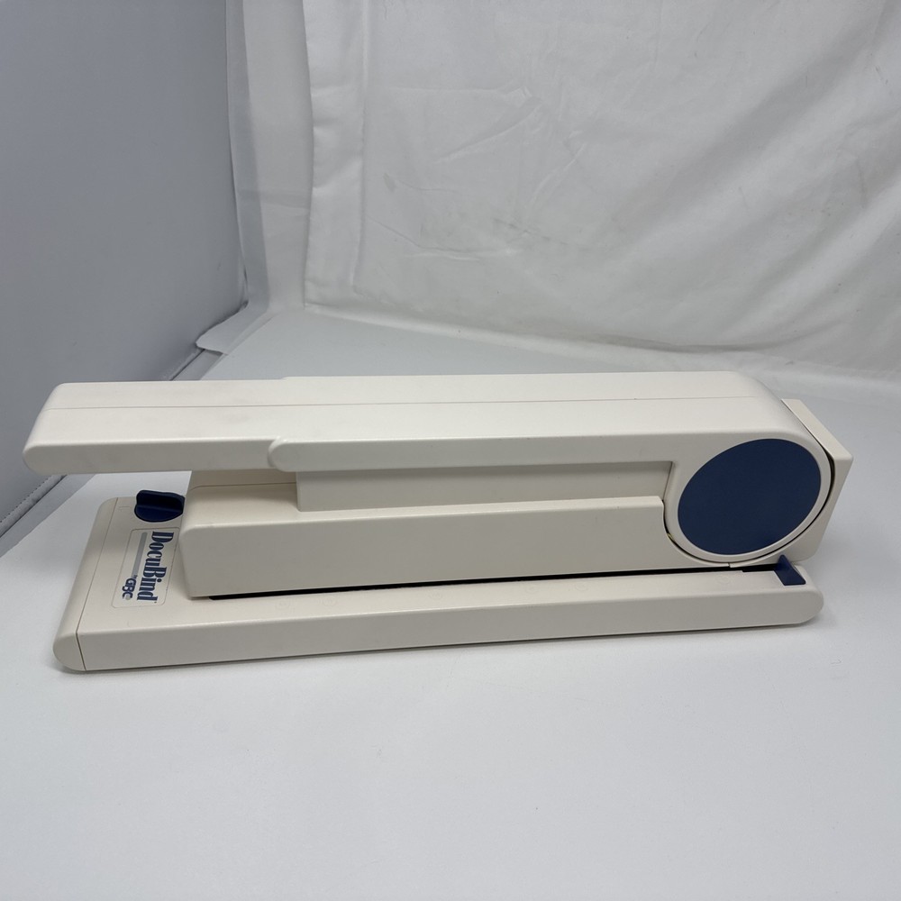 GBC DocuBind Punching and Binding System Machine Manual Press Excellent Cond.