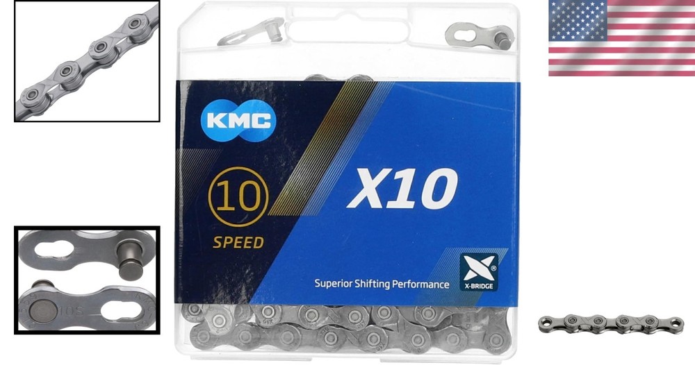 Smooth Operation 10 Speed Chain - X10 Grey