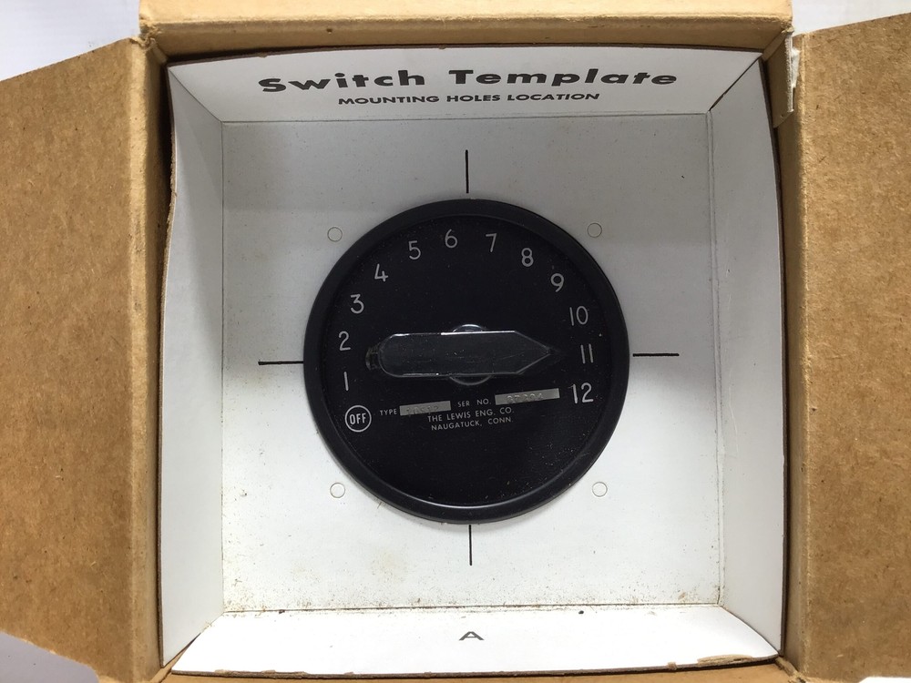 LEWIS electronic instrumentation division type: I0S12 (67804)