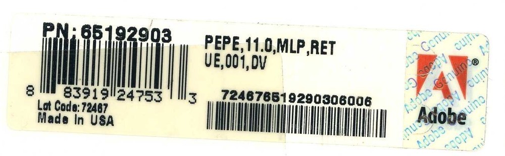 New & Sealed Unopened Adobe Photoshop Elements 11 & Adobe Premiere Elements 11