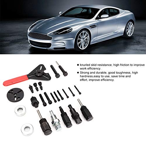 23 Pcs A/C Compressor Clutch Remover Tool Kit Hub Puller Auto Tools Clutch