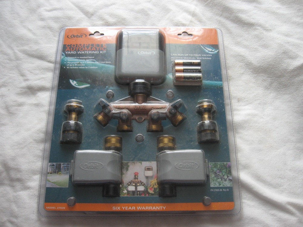 OLD NEW STOCK ORBIT COMPLETE AUTOMATIC YARD WATERING KIT