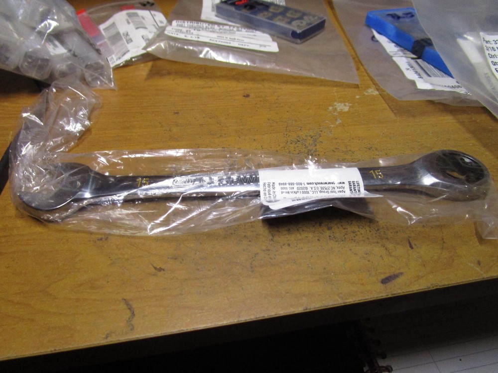 15Mm 90T 12 Point Combination Ratcheting Wrench