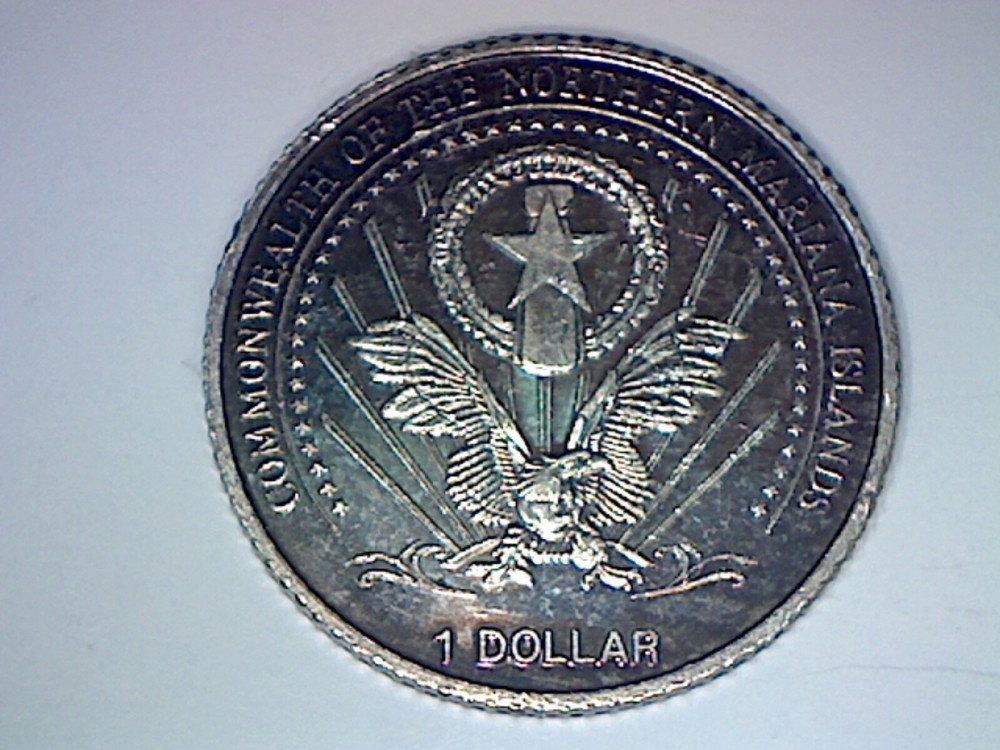 NORTHERN MARIANA ISLANDS 2004 ONE DOLLAR "PETRUS"
